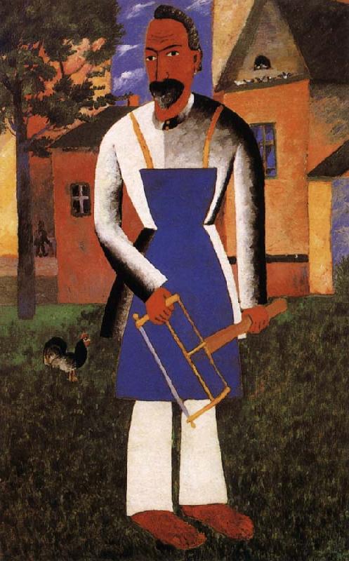 Kasimir Malevich Holidayer France oil painting art